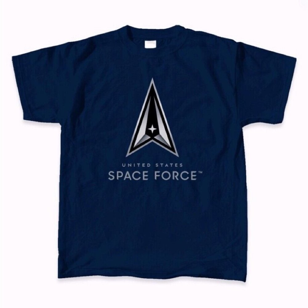 U.S. Space Force Logo Short Sleeve T-Shirt - NEW Fast Ship